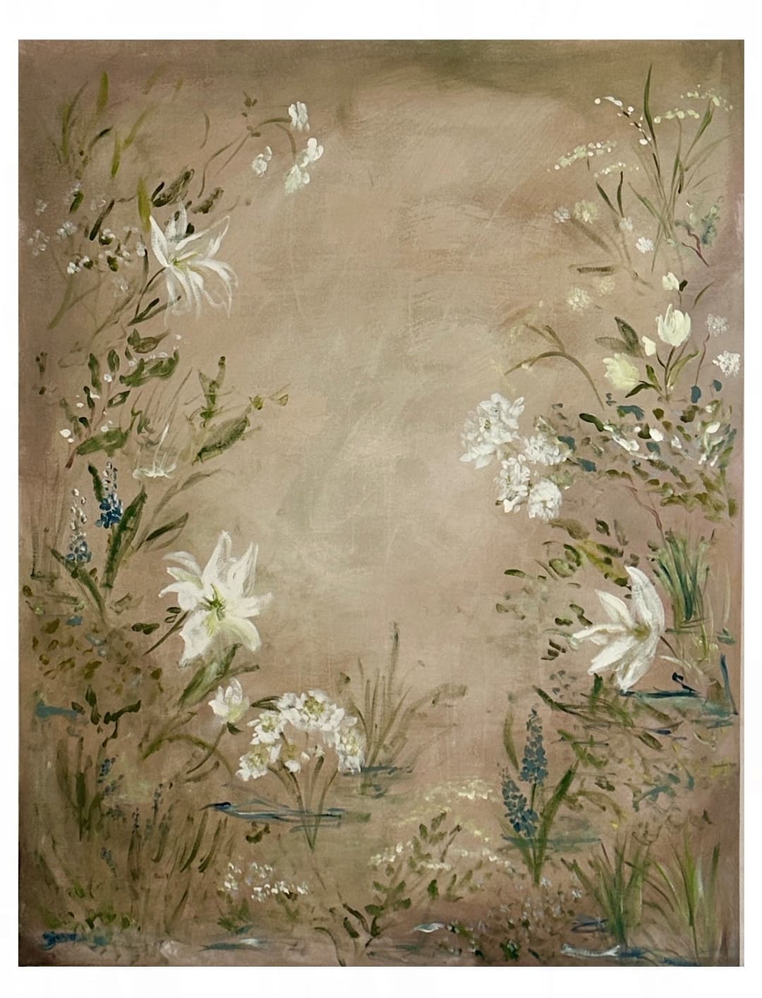 Mother and Daughter by the Lake - Piece 1